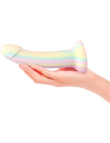 Světélkující silikonové dildo s přísavkou Dildolls Fantasia , Love to Love