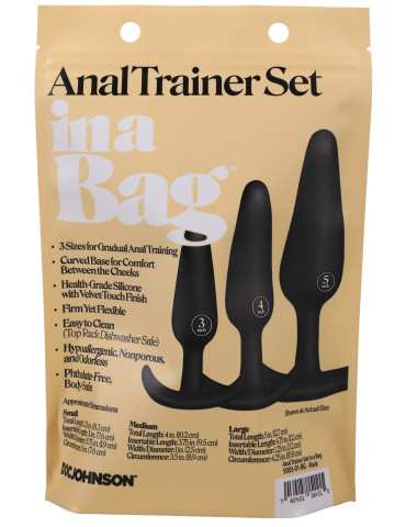 Sada análních kolíků Anal Trainer Set in a Bag , Doc Johnson