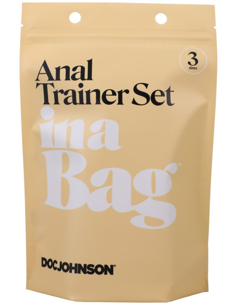 Sada análních kolíků Anal Trainer Set in a Bag , Doc Johnson