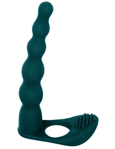 Vibrační kroužek na penis s dildem Pure Passion Farnell , Lola Games
