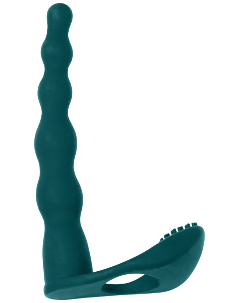 Vibrační kroužek na penis s dildem Pure Passion Farnell , Lola Games