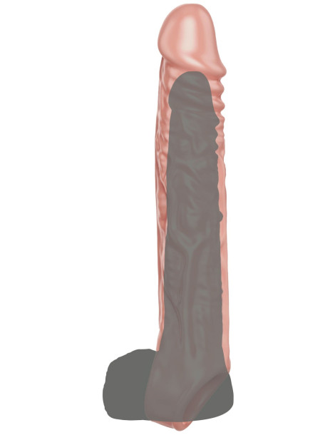 Prodlužovací návlek na penis Get Real Large , TOYJOY (tělový)
