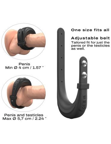 Nastavitelný vibrační erekční kroužek Fit Vibe Ring , Dorcel