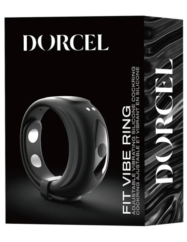 Nastavitelný vibrační erekční kroužek Fit Vibe Ring , Dorcel