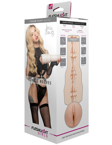 Umělá vagina KENZIE REEVES Creampuff , Fleshlight