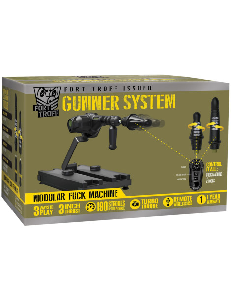 Modulární šukací stroj Gunner System 3,in,1 , Doc Johnson