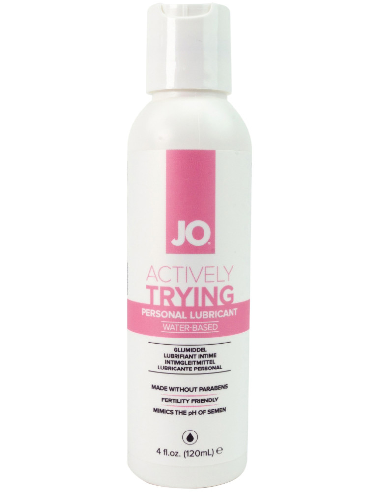 Lubrikační gel na podporu otěhotnění Actively Trying , System JO (120 ml)