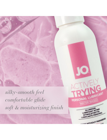 Lubrikační gel na podporu otěhotnění Actively Trying , System JO (120 ml)