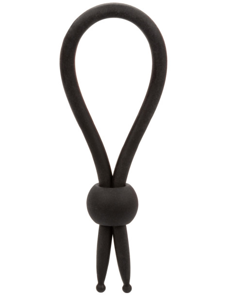 Stahovací erekční kroužek Liquid Silicone Lasso , California Exotic Novelties