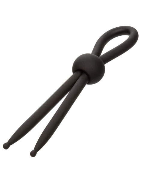 Stahovací erekční kroužek Liquid Silicone Lasso , California Exotic Novelties