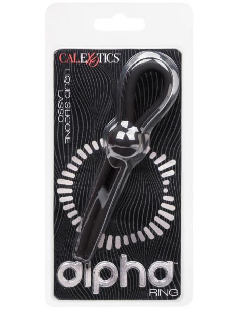 Stahovací erekční kroužek Liquid Silicone Lasso , California Exotic Novelties