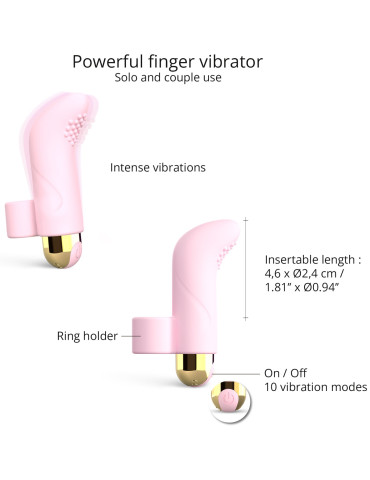 Vibrátor na prst Touch Me , Love to Love
