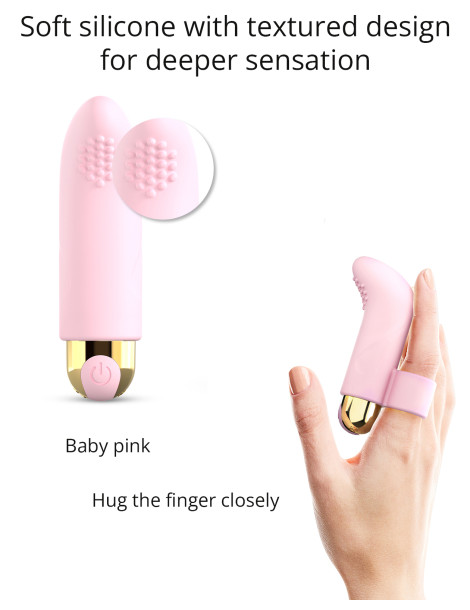 Vibrátor na prst Touch Me , Love to Love