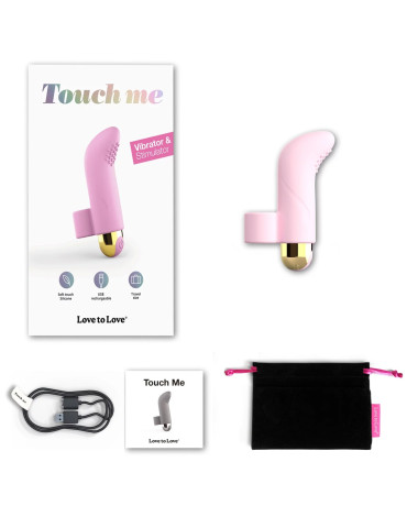 Vibrátor na prst Touch Me , Love to Love