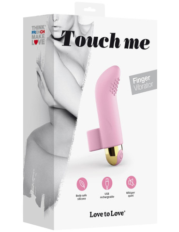 Vibrátor na prst Touch Me , Love to Love