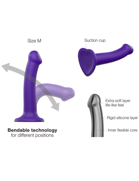 Tvarovatelné silikonové dildo s přísavkou , Strap,On,Me (velikost S)