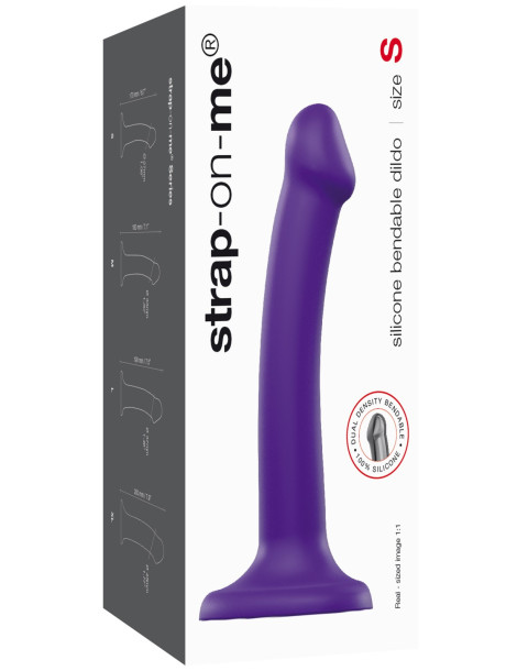 Tvarovatelné silikonové dildo s přísavkou , Strap,On,Me (velikost S)
