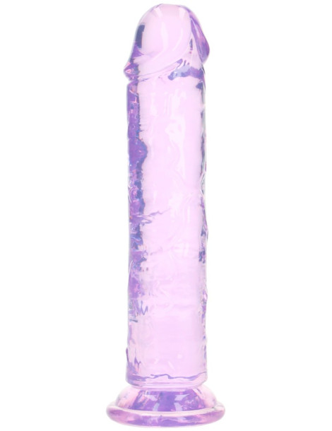 Realistické dildo s přísavkou RealRock 8" , SHOTS (fialové)