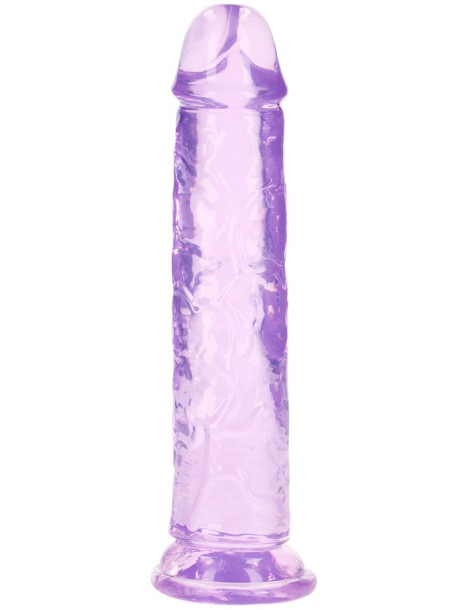 Realistické dildo s přísavkou RealRock 8" , SHOTS (fialové)