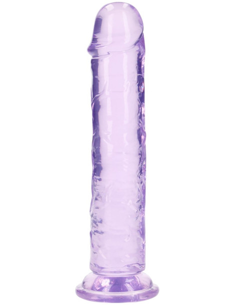 Realistické dildo s přísavkou RealRock 8" , SHOTS (fialové)
