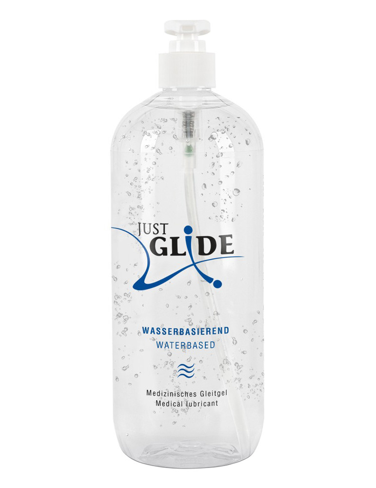Vodní lubrikační gel Just Glide (1 l)