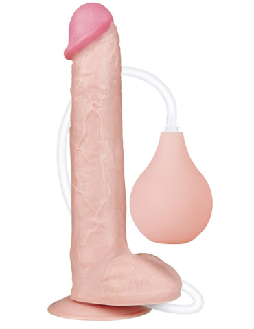 Stříkací realistické dildo s přísavkou Squirt Extreme 11" , Lovetoy