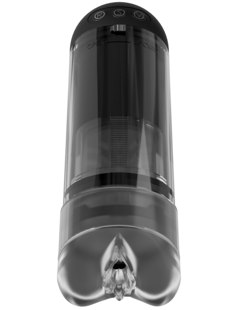 Vakuová pumpa/vibrační masturbátor Extender Pro Vibrating Pump , Pipedream