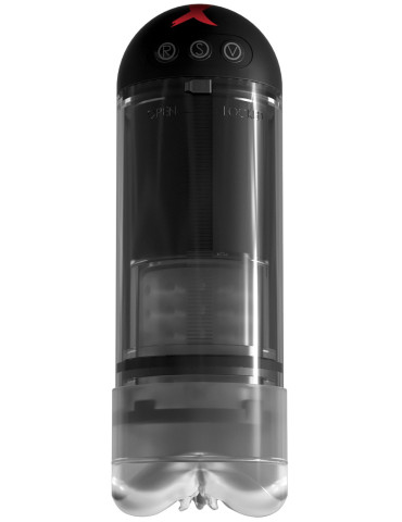 Vakuová pumpa/vibrační masturbátor Extender Pro Vibrating Pump , Pipedream