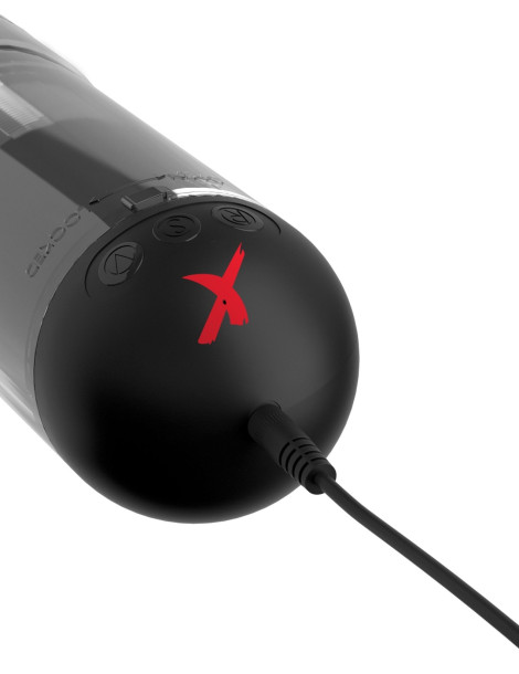 Vakuová pumpa/vibrační masturbátor Extender Pro Vibrating Pump , Pipedream