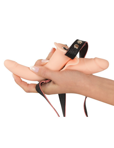 Dvojitý vibrační strap,on , You2Toys