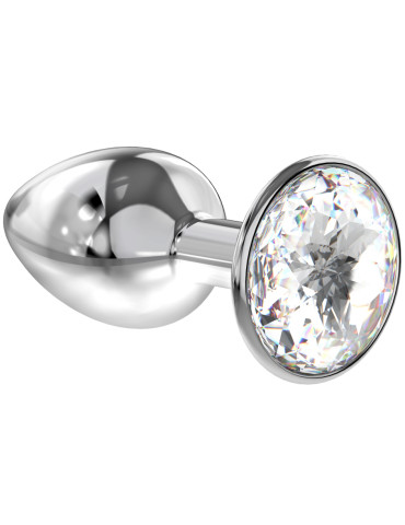 Anální kolík se šperkem Diamond Clear Sparkle XL , Lola Games (čirá)