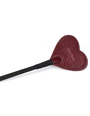 Jezdecký bičík se srdíčkem Wine Red , Liebe Seele