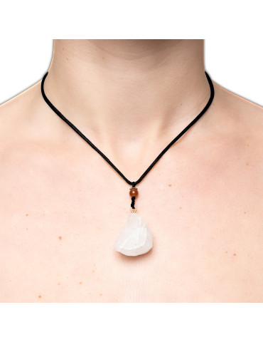 Náhrdelník s křišťálem Clear Quartz Necklace , La Gemmes