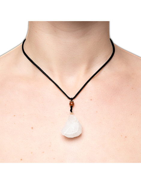 Náhrdelník s křišťálem Clear Quartz Necklace , La Gemmes