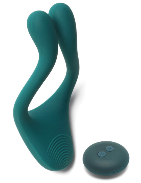 Párový vibrátor/stimulátor (+ dálkový ovladač) Icon Superbe , TOYJOY