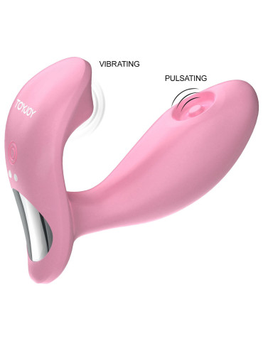 Pulzační a vibrační stimulátor do kalhotek FLAMENGO , TOYJOY