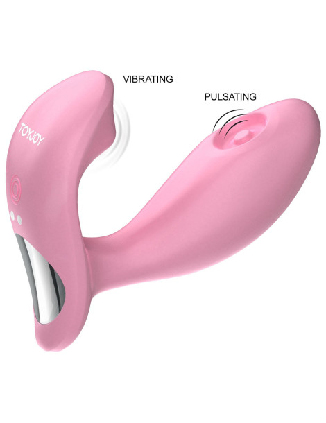 Pulzační a vibrační stimulátor do kalhotek FLAMENGO , TOYJOY