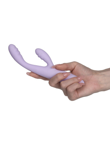 Hřejivý vibrátor s králíčkem Cici+ 2 , Svakom (ovládání mobilem)
