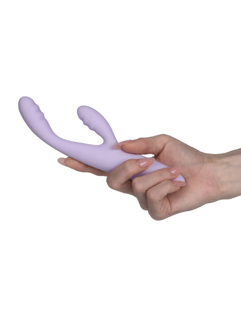 Hřejivý vibrátor s králíčkem Cici+ 2 , Svakom (ovládání mobilem)