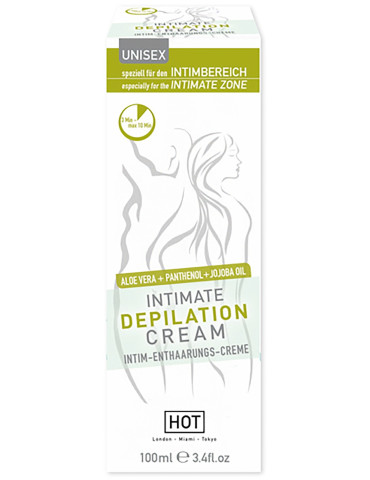 Intimní depilační krém , HOT (100 ml)