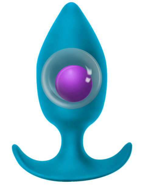 Anální kolík s vnitřní kuličkou Spice It Up! Insatiable Aquamarine , Lola Games