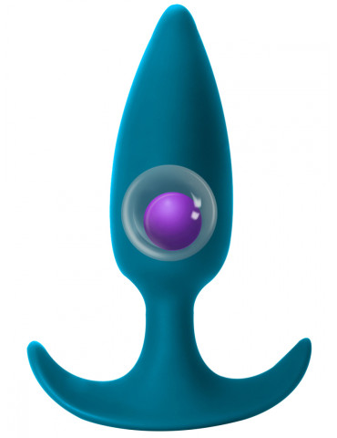 Anální kolík s vnitřní kuličkou Spice It Up! Delight Aquamarine , Lola Games