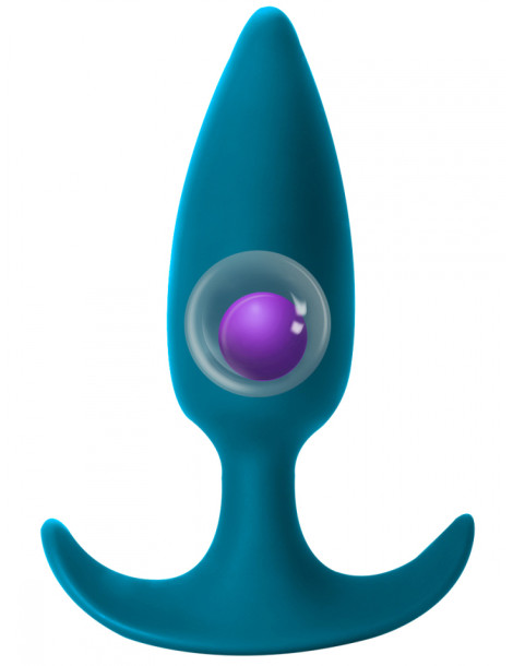 Anální kolík s vnitřní kuličkou Spice It Up! Delight Aquamarine , Lola Games