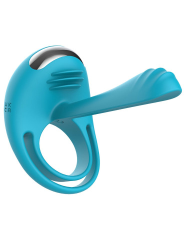 Párový vibrátor s kroužkem na penis (+ dálkový ovladač) Passionate Joy Stick , TOYJOY