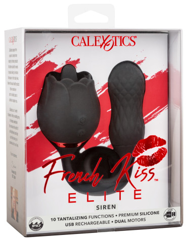 Oboustranný stimulátor pro ženy French Kiss Elite Siren , California Exotic Novelties