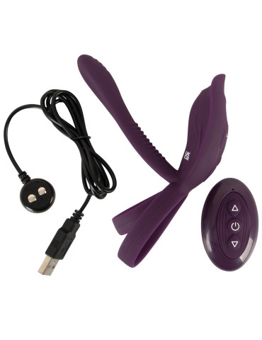 Párový vibrátor s kroužkem na penis (+ dálkový ovladač) RC Couple's Vibrator 2 , Couples Choice