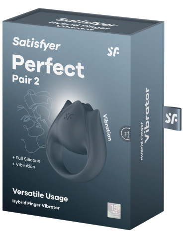 Vibrační kroužek/vibrátor na prst Perfect Pair 2 , Satisfyer