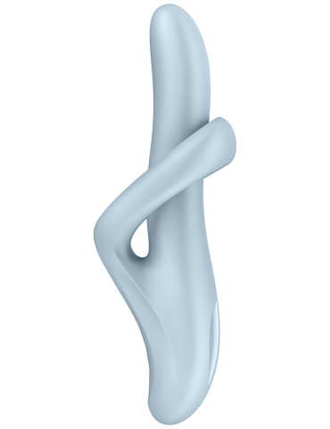 Hřejivý rotační vibrátor s králíčkem Heat Flex 4 , Satisfyer