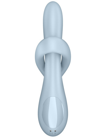 Hřejivý rotační vibrátor s králíčkem Heat Flex 4 , Satisfyer