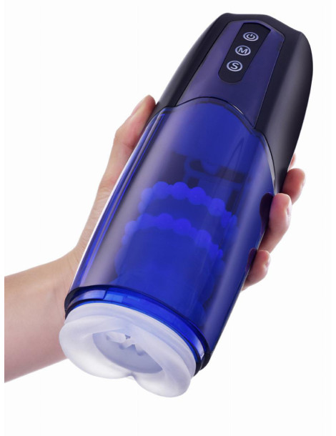 Interaktivní přirážecí a vibrační masturbátor Xone , Magic Motion (ovládání mobilem)
